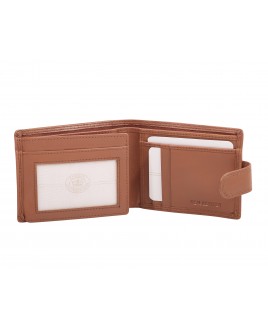 London Leathergoods Cow Nappa RFID Proof Notecase with Security Tab & Credit Card Swing Section - Now available in a smaller size, for the smaller notes!!